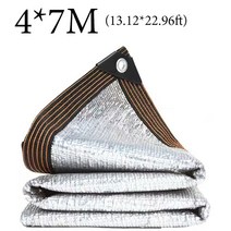 차양 항해 99% 2x4m 3*34 5*5 6 7 8 10 그늘 캐노피 정원 천막 여름 캔버스 옥스포드 파티오 Uv 블록, 17 4x7m
