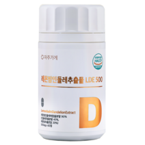 자주가게 레몬밤 단델리온 민들레 추출물 복합물 식약청 인증 LDE 500, 1개, 30g
