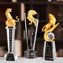 크리스탈 우승트로피 한글가능 우승컵 야구 축구 대회, 트로피D