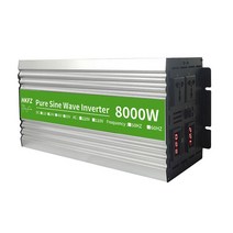 페라이트코어 LED 디스플레이가 있는 순수 사인파 범용 8000W DC 24V 60 V에서 AC 220V 240V 전력 변환기, 2.8000W - 60V-220-240V 60Hz