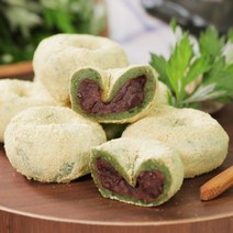 [국내산 쑥] 떡 쑥떡 개별 낱개 포장 아침 식사 대용, 400g, 2개