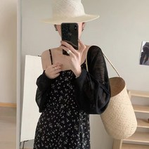 걸티 볼레로 가디건