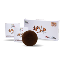 허황후 황칠고 흑발효 국민 비누 100g 2개입, 2개입 1개