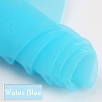 레자원단 레쟈 유진 거즈 원단 75cm1미터 블랙 화이트 웨딩 메쉬 투명 스티프 레이스, Water Blue_Long100cm Width150c