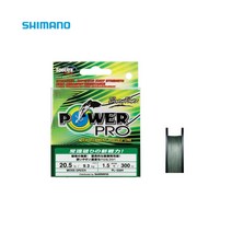 시마노 합사라인 파워프로 PE 455M 옐로우/그린, 1호, 모스그린(455m)