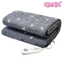 에스키모 무자계 고급 전기요 MU2010 전자파 안심 전기요 면혼방 전기장판 차박 캠핑용 여행용 중형