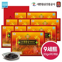 명기삼 고려 천홍삼절편 골드 + 쇼핑백, 20g, 90개입