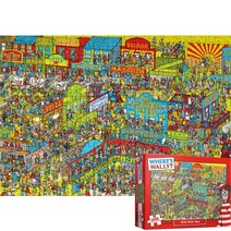 퍼즐피플 월리를찾아라 직소퍼즐, 월리를 찾아라 거칠고 황량한 서부 1000피스, 퍼즐유액 포함, 1000p