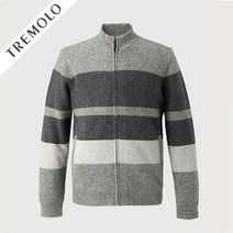 [인디안] [트레몰로] 겨울 남성 방풍 니트 가디건 TRNBCXWA101