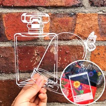 투명 책갈피 만들기 - 옵션, D세트