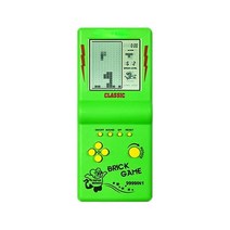 고전게임기 휴대용레트로게임기 레트로미니게임기 휴대용게임기 오락기 휴대용 게임 플레이어 전자 쾌락, 01 Green
