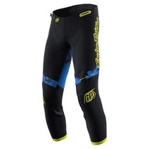 Troy Lee Designs Offroad Motocross 더트 바이크 ATV 오토바이 파워스포츠 레이싱 팬츠 남아 여아용 청소년 GP 네이비, 18, Astro Black/Yellow