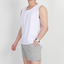 남여공용 민소매티 MJ플로우기본나시