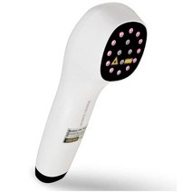 무릎 통증 완화 팔 테니스 팔꿈치 핸드 헬드 물리 치료 LLLT 용 600W 홈 레이저 장치, [01] WHITE