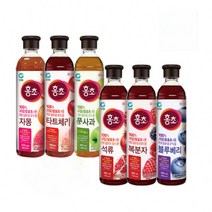 100% 자연발효 청정원 마시는 홍초 6종 900mlx3개 골라담기 +석류250ml 증정, 홍초 복분자900ml1개, 홍초 복분자900ml1개_홍초 복분자900ml1개