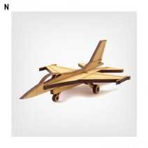 목공예 미니어처 VE-06 DIY 만들기 F-16 마이즈 장난감 피규어 조립, 미니어처 F-16 VE-06