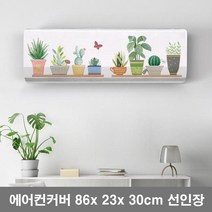 벽걸이 에어컨 커버 소형 선인장 벽걸이형 4평형 카바