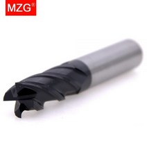 MZG 커팅 HRC55 4 플루트 4mm 5mm 6mm 8mm 12mm 합금 카바이드 금속 가공 텅스텐 스틸 CNC 선반 밀링 커터 엔드밀 1 피스, 2.0x4Dx50L