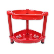 ▶Arianycos◀ Arianycos▶ 일반행거 헤어드라이기거치대 벽부착선반 매장용행거, ▶Arianycos◀ 코너선반2단 (중) 욕실정리대