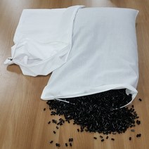 병원침대용 빨대베개 - 바이오칩베개 (베개커버 포함), 다크브라운