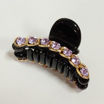 SUNNYDAY HH1 2개-1세트 국산 핸드메이드 체인 큐빅 미니 헤어집게핀 앞머리 여성 헤어핀 머리핀 잔머리 정리 고급 백화점 헤어 고정핀