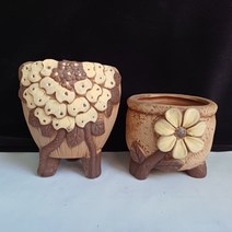 서평택다육화분 2종 2483, 2종세트