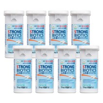 [본사직영몰] 덴마크 크리스찬한센 스트롱바이오틱스 온가족 유산균 30캡슐 8병(8개월분), 8개, 30정