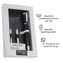 ONLINE 독일 만년필 베스트 작가 탱고 블랙, 기본, 기본