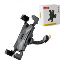 론조모니 고정형 자전거 휴대폰 거치대, 오토바이형블랙