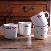 모던하우스 L 작은꽃정원 머그 4P세트 NK9122009, 단품