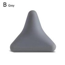 장요근마사지 스텝박스 풋스트레칭실리콘 마사지 콘 사변형 긴장 장치 볼 Psoas 근육 릴리스 흉부 척추 등, 02 Grey