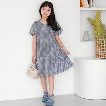 제니스튜디오 토브깅엄체크원피스