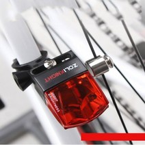 눈뽕급 비접촉 자가발전 자전거 LED 후미등 테일등, 초록원숭이 본상품선택