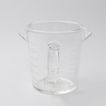 오리스타 에스프레소 샷글라스 - 손잡이 용량 표시 더블 샷잔 90ml 3온즈