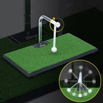 골프스윙연습기 스윙기 바디턴 도구 실내 골프 매트 똑딱이 어프로치 연습기 연습용품 기구, 스윙연습기