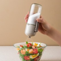 가정 주방 소금병 후추통 정량 양념병, 화이트, 1개, 250ml
