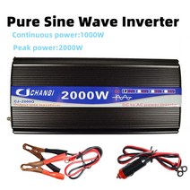 인버터 컨버터 순수 사인파 가정용 자동차 전력 변환기 태양 에너지 DC 12V 24V 48V 60V 에서 AC 110V 220V 50HZ 60HZ 2000W 3000W 4000W, 2000W+48V+Universal 230v 50hz