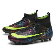 풋살화 품질 축구 신발 도매 사회 내구성 클리트 뛰어난 발 느낌 편안한 풋살 훈련 스니커즈
