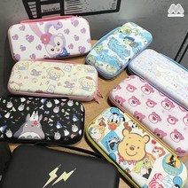 모이닷컴 닌텐도 스위치 충격보호 커버 캐릭터 파우치 가방 게임기 오락기 깨짐방지 쿠션 흔들림방지 케이스 악세사리, 도트애니멀
