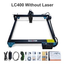 레이저커팅기 RDDSPON-40x40cm 레이저 조각기 40W 80W CNC 라우터 2 축 각인 절단 기계 나무 PCB PVC 금속 아크릴 조각용, [01] LC400 Without Laser