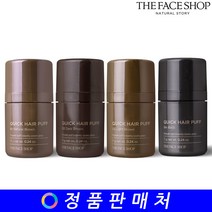 더페이스샵 퀵 헤어 퍼프 or 퀵 헤어 섀도우, 퍼프 04 블랙, 1