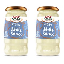 Sacla Vegan Savoury White Sauce With Soya 사클라 비건 화이트 소스 350g 2개