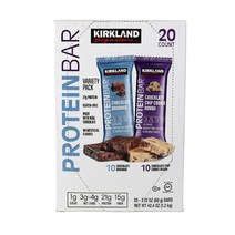 커클랜드시그니처 프로틴바 20입 1.2kg 단백질 보충제 가성비프로틴 운동보조제 쉐이크, 1, 본상품선택, 본상품선택
