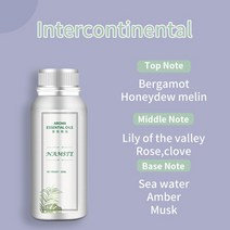 물방울가습기 물멍가습기 아로마 디퓨저용 에센셜 오일 호텔 시리즈 100ML 신선한 공기 알루미늄 병 홈 오피스에 적합한 다양한 향수, Intercontinental