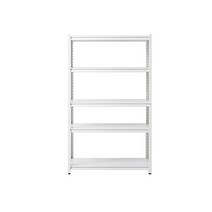 한샘(생활) 한샘 재크 철제 베란다랙 1100 5단 화이트 DIY, 단일/상품