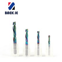 2NCF 3파이 DLC코팅 컴프레션 초경 엔드밀 2F UP-DOWN CUT, 2NCF0208