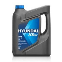 현대엑스티어 디젤 엔진오일 XTEER DSL 10W30 6리터
