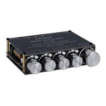 블루투스 미니 앰프 길거리공연 매장용 리시버 통기타 올인원 xy-s100l 2x50w + 100w hifi 디지털 전원 서브우퍼 증폭기 보드 호환 5.0 2.1 채널 오디오, 검은색
