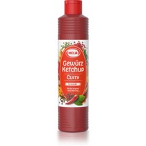 Hela 헬라 커리케찹 매운맛 800ml x 6개 비건케찹 저지방케첩