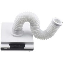 치과용 네일아트 소형 집진기 임시치아 폴리싱 조각, 2개의 필터가 있는 네일 클리너